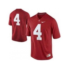 Alabama Crimson Tide 4 T.J Yeldon Red College Football Limited NCAA Jerseys