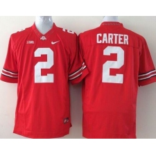 Youth Ohio State Buckeyes #2 Cris Carter Red Stitched NCAA Jersey