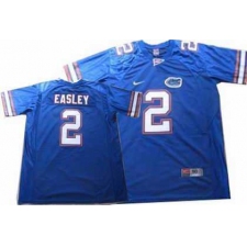 NCAA Florida Gators 2 easley blue jerseys