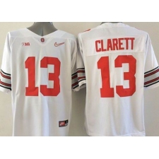 Ohio State Buckeyes #13 Maurice Clarett White Stitched NCAA Jersey