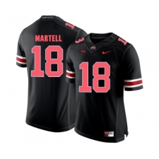 Ohio State Buckeyes 18 Tate Martell Blackout College Football Jersey