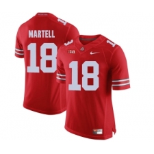 Ohio State Buckeyes 18 Tate Martell Red College Football Jersey