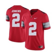 Ohio State Buckeyes 2 Pryor Jenkins Red 2018 Spring Game College Football Limited Jersey