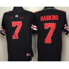 Ohio State Buckeyes 7 Dwayne Haskins Black College Football Jersey
