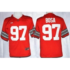 Ohio State Buckeyes #97 Joey Bosa Red Diamond Quest Stitched NCAA Jersey