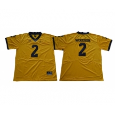 Michigan Wolverines 2 Charles Woodson Gold College Football Jersey