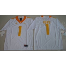 Tennessee Volunteers #1 Jalen Hurd White Limited Stitched NCAA Jersey