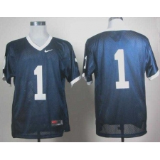Nittany Lions #1 Navy Blue Embroidered NCAA Jerseys