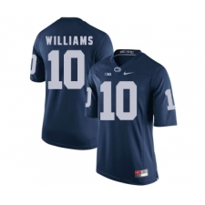 Penn State Nittany Lions 10 Trevor Williams Navy College Football Jersey