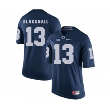 Penn State Nittany Lions 13 Saeed Blacknall Navy College Football Jersey