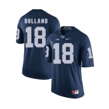 Penn State Nittany Lions 18 Jonathan Holland Navy College Football Jersey