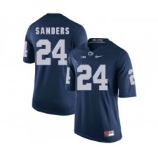 Penn State Nittany Lions 24 Miles Sanders Navy College Football Jersey