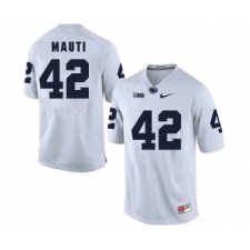 Penn State Nittany Lions 42 Michael Mauti White College Football Jersey