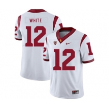 USC Trojans 12 Charles White White College Football Jersey