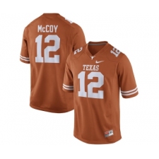 Texas Longhorns 12 Colt McCoy Orange Nike College Jersey