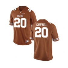Texas Longhorns 20 Earl Campbell Orange Nike College Jersey