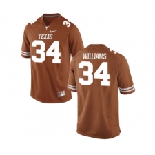 Texas Longhorns 34 Ricky Williams Orange Nike College Jersey