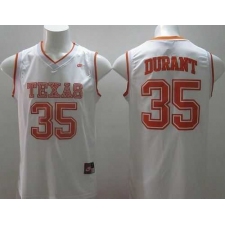Texas Longhorns #35 Kevin Durant White Stitched NCAA Jersey