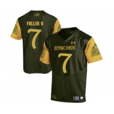 Notre Dame Fighting Irish 7 Will Fuller V Olive Green College Football Jersey