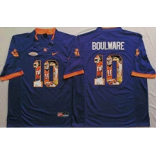 Clemson Tigers #10 Ben Boulware Purple Player Fashion Stitched NCAA Jersey