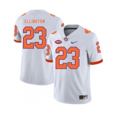 Clemson Tigers 23 Andre Ellington White Nike College Football Jersey