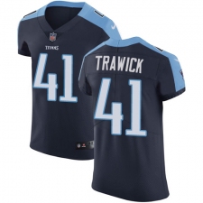 Men's Nike Tennessee Titans #41 Brynden Trawick Navy Blue Alternate Vapor Untouchable Elite Player NFL Jersey