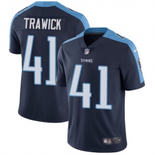 Men's Nike Tennessee Titans #41 Brynden Trawick Navy Blue Alternate Vapor Untouchable Limited Player NFL Jersey
