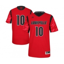 Louisville Cardinals 10 Gorgui Dieng Red College Jersey