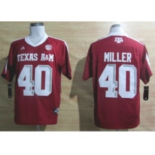 Texas A&M Aggies 40 Miller Red Jerseys