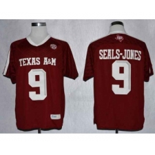 Texas A&M Aggies Ricky Seals Jones 9 College Red Techfit Jerseys
