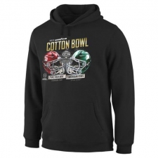 Alabama Crimson Tide Black vs.Michigan State Spartans College Football Playoffs 2015 Cotton Bowl Dueling Tackle Pullover Hoodie