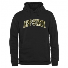 Appalachian State Mountaineers Black Arch Name Pullover Hoodie