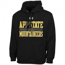 Appalachian State Mountaineers Black Under Armour Performance Hoodie