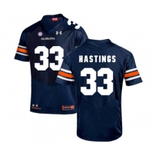 Auburn Tigers 33 Will Hastings Navy College Football Jersey