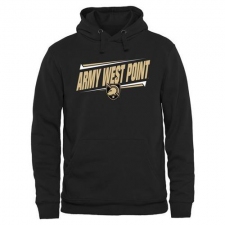 Army Black Knights Black Double Bar Pullover Hoodie