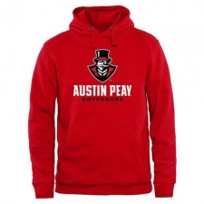 Austin Peay State Governors Red Team Strong Pullover Hoodie