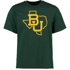 Baylor Bears College Tradition State Short Sleeve T-Shirt Green
