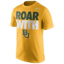 Baylor Bears Nike With It T-Shirt Gold