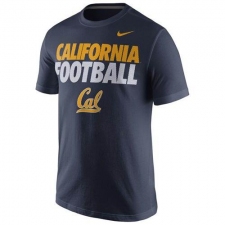 Cal Bears Nike Practice T-Shirt Navy Blue