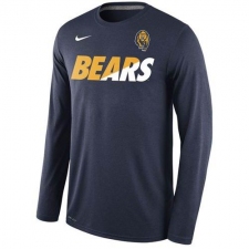 Cal Bears Nike Team Legend Long Sleeves Performance T-Shirt Navy