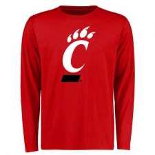 Cincinnati Bearcats Big & Tall Classic Primary Long Sleeves T-Shirt Red