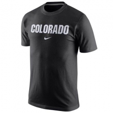 Colorado Buffaloes Nike College Wordmark T-Shirt Navy