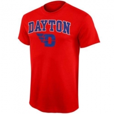 Dayton Flyers Mid Size Arch Over Logo T-Shirt Red
