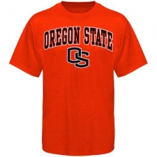 Oregon State Beavers Arch Over Logo T-Shirt Orange