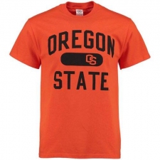 Oregon State Beavers Athletic Issued T-Shirt Orange