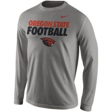 Oregon State Beavers Nike Legend Performance Long Sleeves T-Shirt Dark Gray