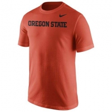 Oregon State Beavers Nike Wordmark T-Shirt Orange
