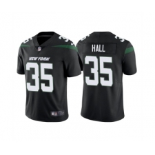 Men's New York Jets #35 Breece Hall 2022 Black Vapor Untouchable Limited Stitched Jersey