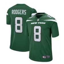 Men's New York Jets #8 Aaron Rodgers Green 2023 Vapor Untouchable Stitched Nike Limited Jersey