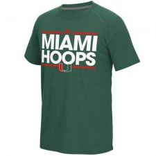 Miami Hurricanes Adidas Dassler Climalite Ultimate T-Shirt Green